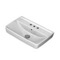 Rectangular White Ceramic Wall Mounted or Drop In Sink